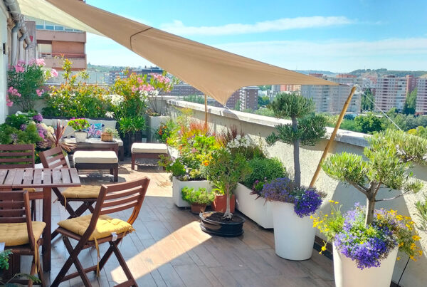 Terraza privada Valladolid