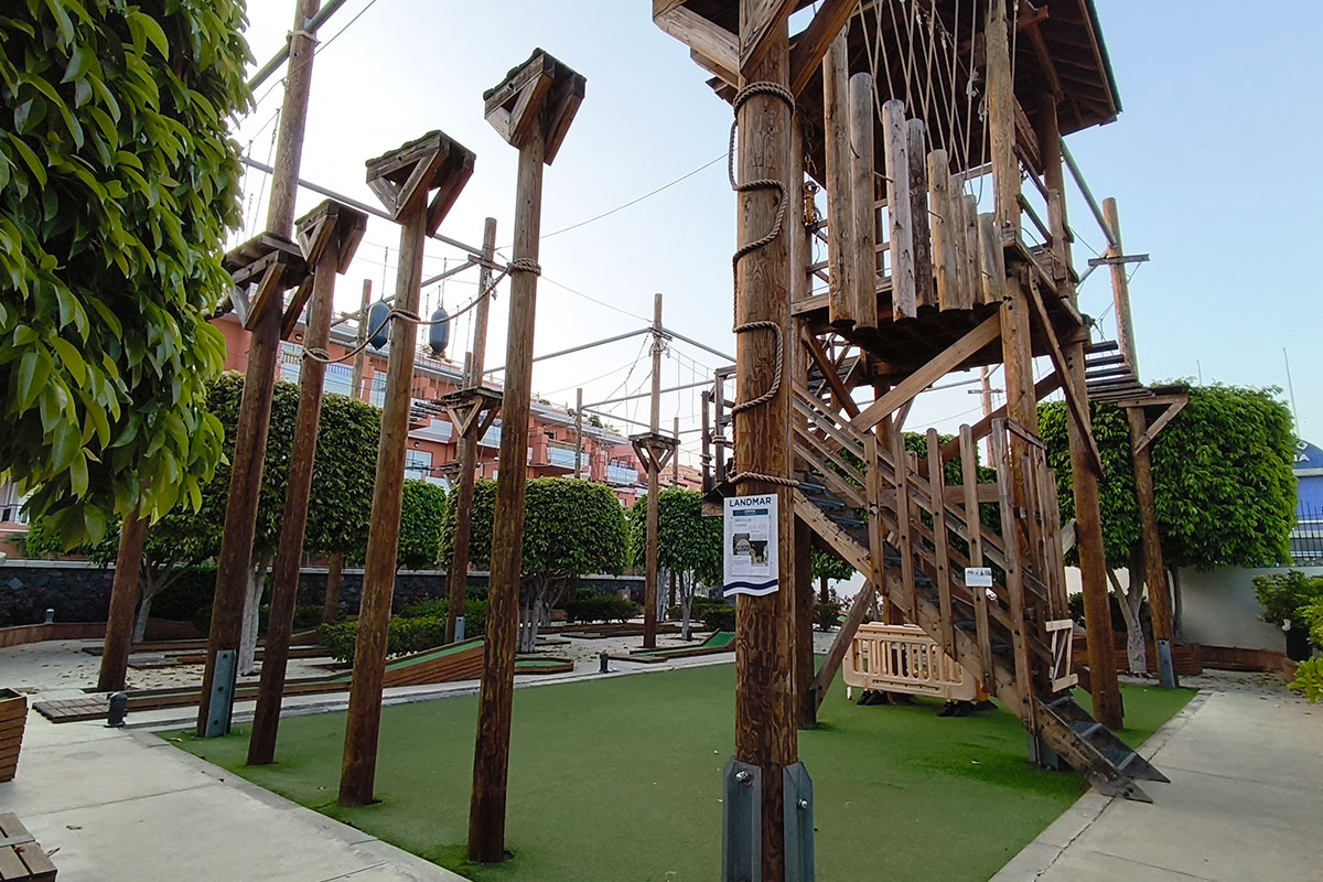 INFORME DE INSPECCION DE TRONCOS EN PARQUE DE AVENTURAS DEL HOTEL LANDMAR COSTA GIGANTES
